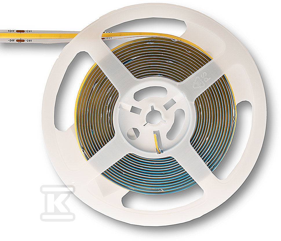 Taśma LED COB 512LED / 24V / CRI90+ A++ 12W / m VT-512 6000K / 1000lm