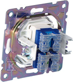 Gniazdo RJ45/RJ11, białe, BETA ONNLINE