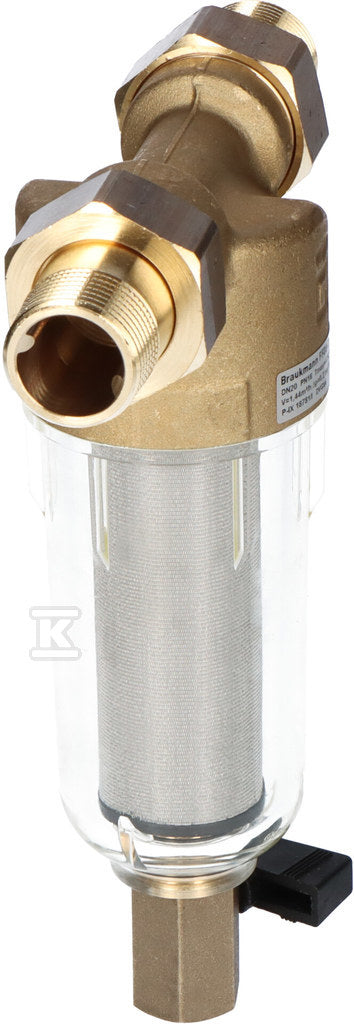 Filtr mini-plus do wody pitnej, 3/4", z opłukiwaniem