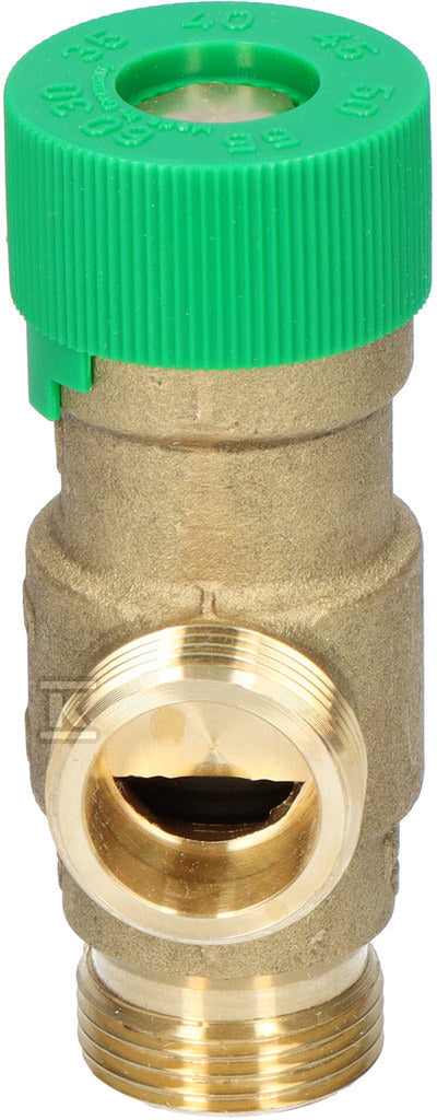 Zawór temostatyczny cwu, bez śrubunków, zakres 30-60 0C