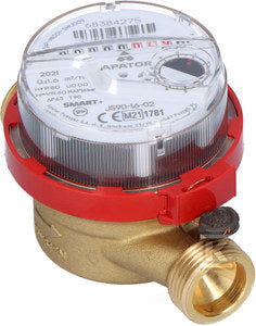 Wodomierz jednostrumieniowy SMART+ JS90-1,6-02,R80,DN15, ciepła woda