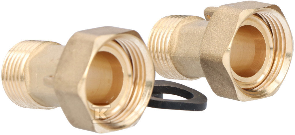Śrubunki wodomierzowe 1/2" DN15 komplet Onnline