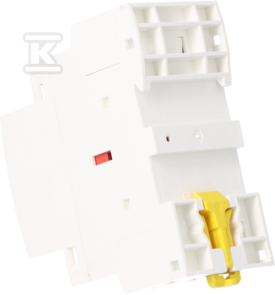 Stycznik modułowy ST25-04 stycznik modułowy styki 4NC I=25A nap. Cewki U=230V AC 2 moduły