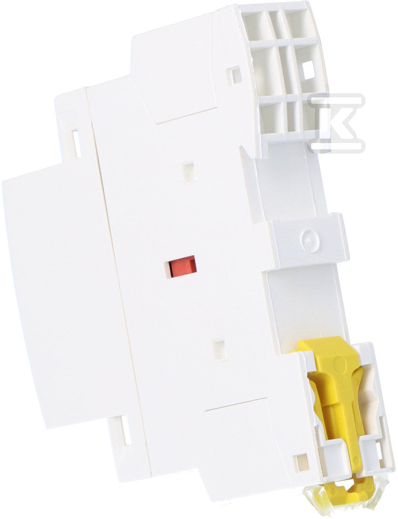 Stycznik modułowy styki 2NO I=25A napięcie cewki U=230V AC 1 moduł ONNLINE SM25A2O