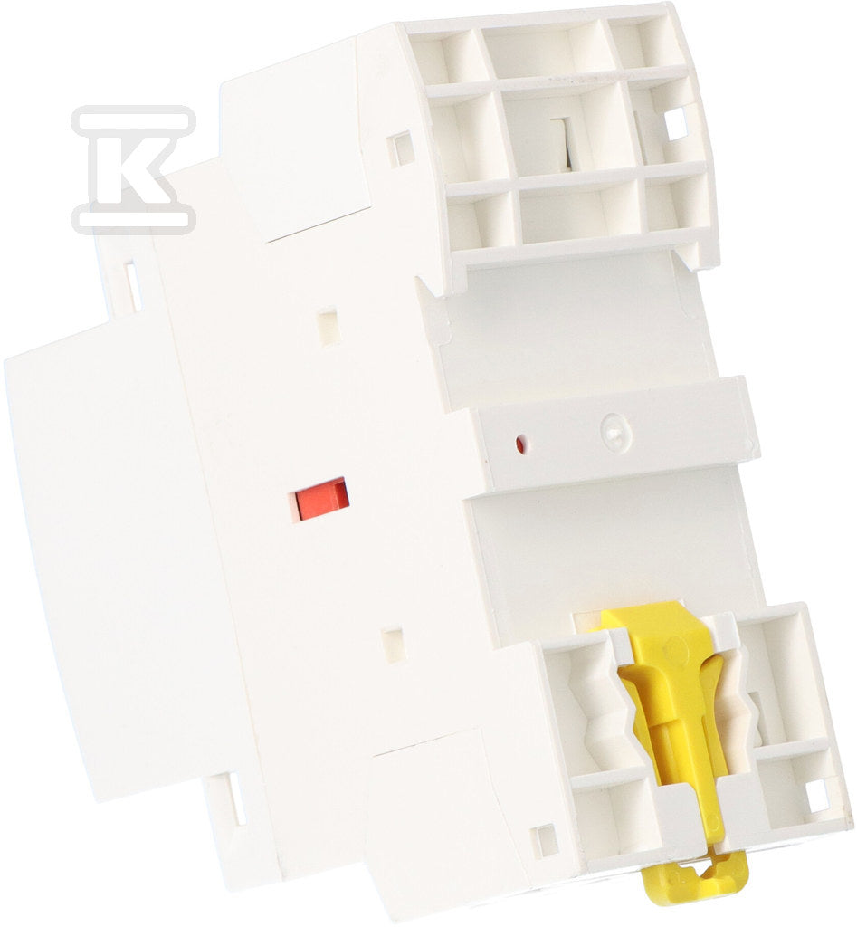 Stycznik modułowy styki 4NO I=25A napięcie cewki U=230V AC 2 moduły ONNLINE SM25A4O
