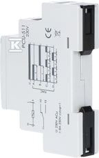 Przekaźnik czasowy PCU-511 wielofunkcyjny, styki:1P , U=230V, I=10A, 1 moduł