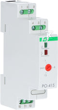 Przekaźnik czasowy PO-415 z opóźnionym odpadaniem, styki: 1P, U=24V, I=10A, 1 moduł