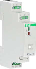 Przekaźnik bistabilny 24V, montaż na szynie DIN BIS-411-24V