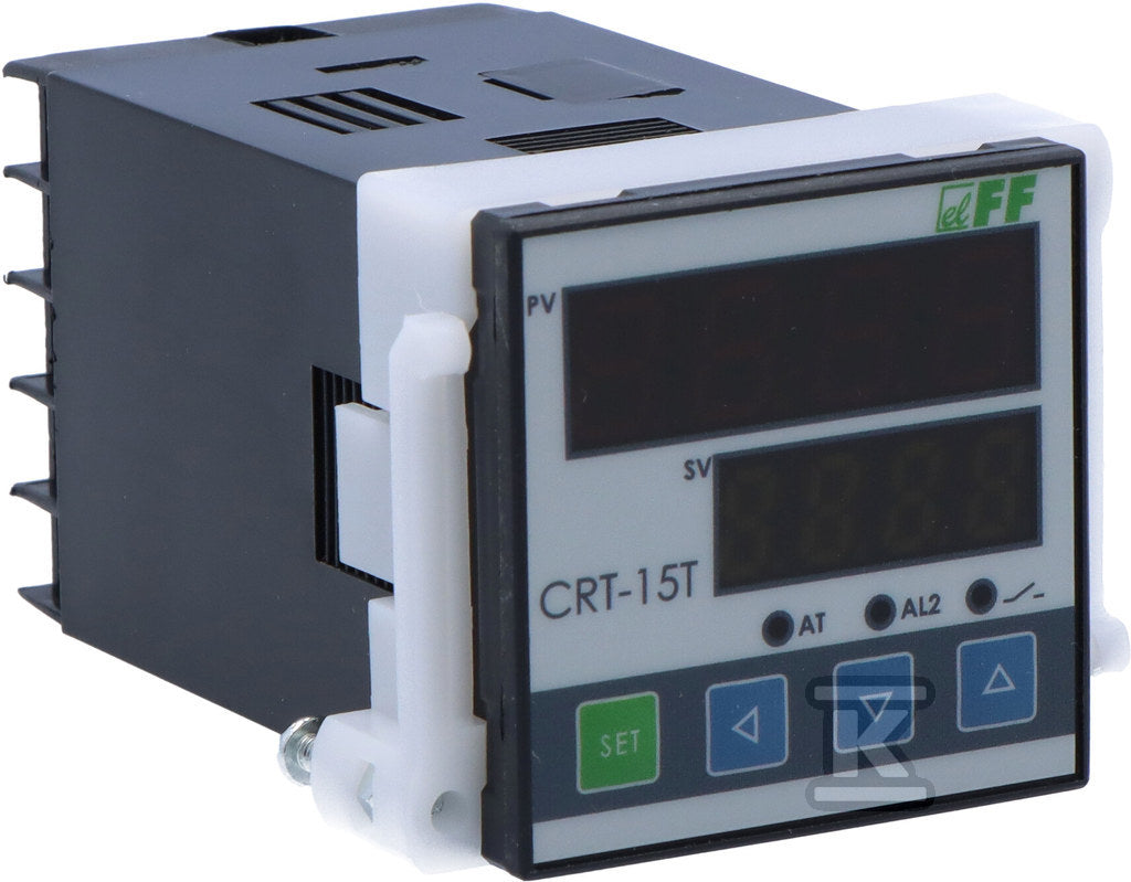 Cyfrowy regulator teperatury CRT-15T z sondą w kmpl. , zakres reg. 0-400° C, I=3A, panelowy