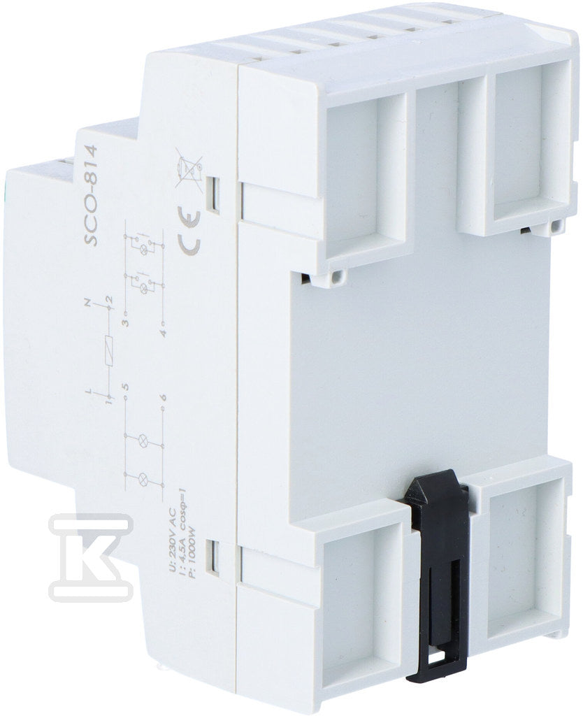 Ściemniacz oświetlenia SCO-814 "z pamięcią" ustawień natężenia oświetlenia, 1000W, 3 moduły