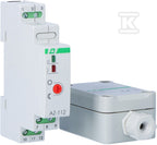 Automat zmierzchowy AZ-112 PLUS I=16A, zewnętrzna sonda hermetyczna PLUS, 1 moduł