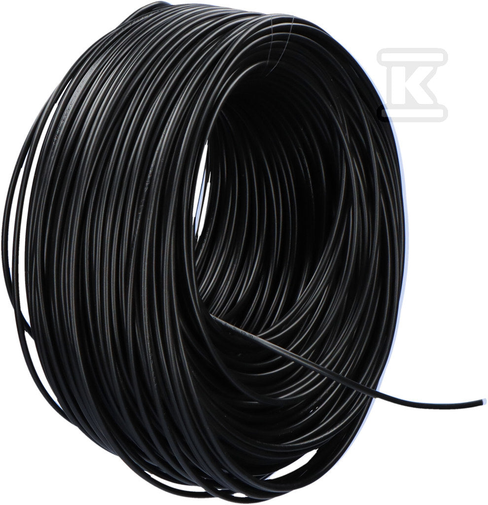 Przewód instalacyjny H07V-K (LGY) 1x2,5 czarny BK, jednożyłowy