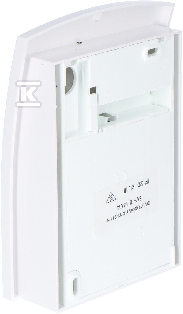 Dzwonek dwutonowy elektroniczny, DNT-911/N 8V, biały
