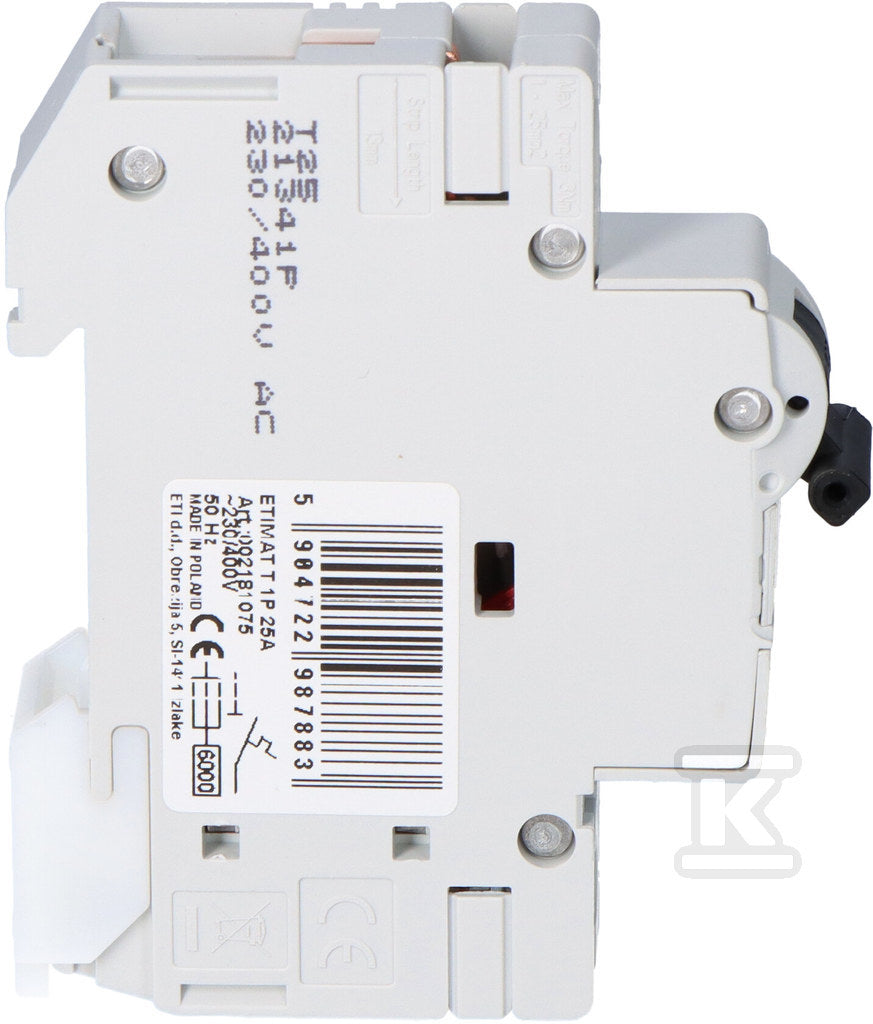 Ogranicznik mocy ETIMAT T 1p 25A
