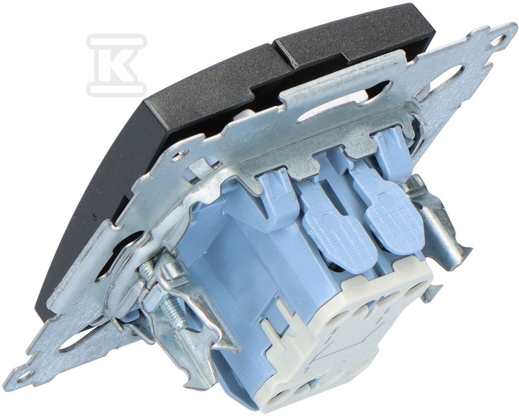 Łącznik świecznikowy do wersji IP44 10 AX, antracyt Simon54