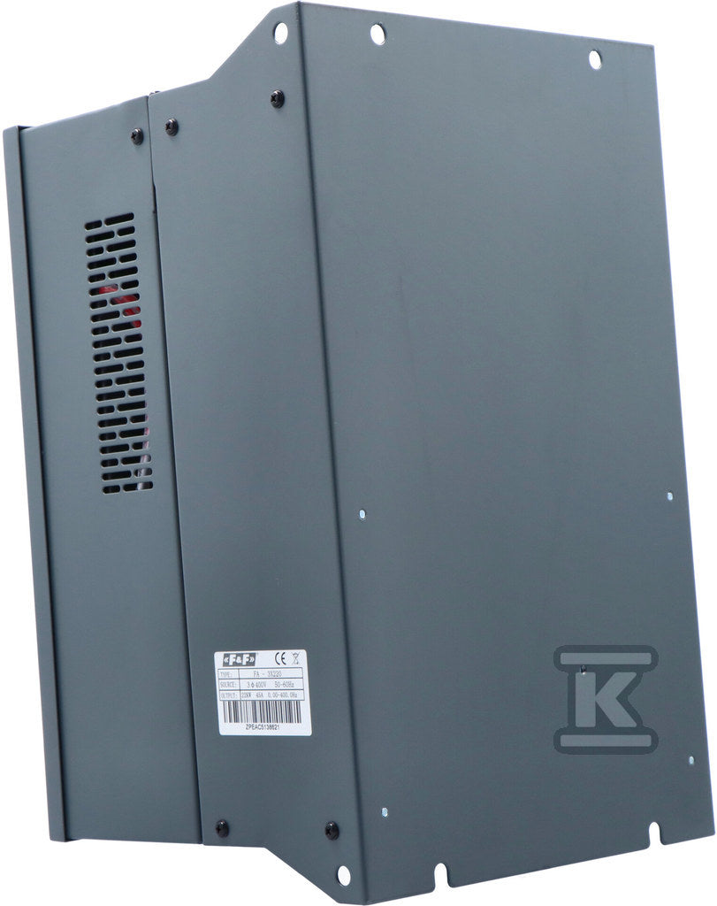 Falownik trójfazowy Uwe=3x400V AC, Iwe=47A, Uwy=3x400V AC, Iwy=45A, Pmax=22kW
