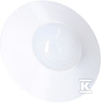 DR-08 Czujnik ruchu PIR 360, Un=230V AC, P=1000W, montaż sufitowy i do puszki podtynkowej FI60, biały
