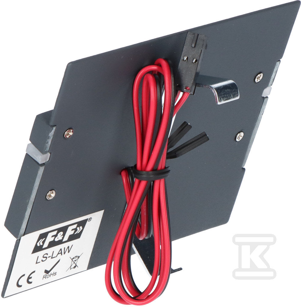 Oprawa schodowa LED Lina, antracyt, 1,2W, 3100K, ciepła