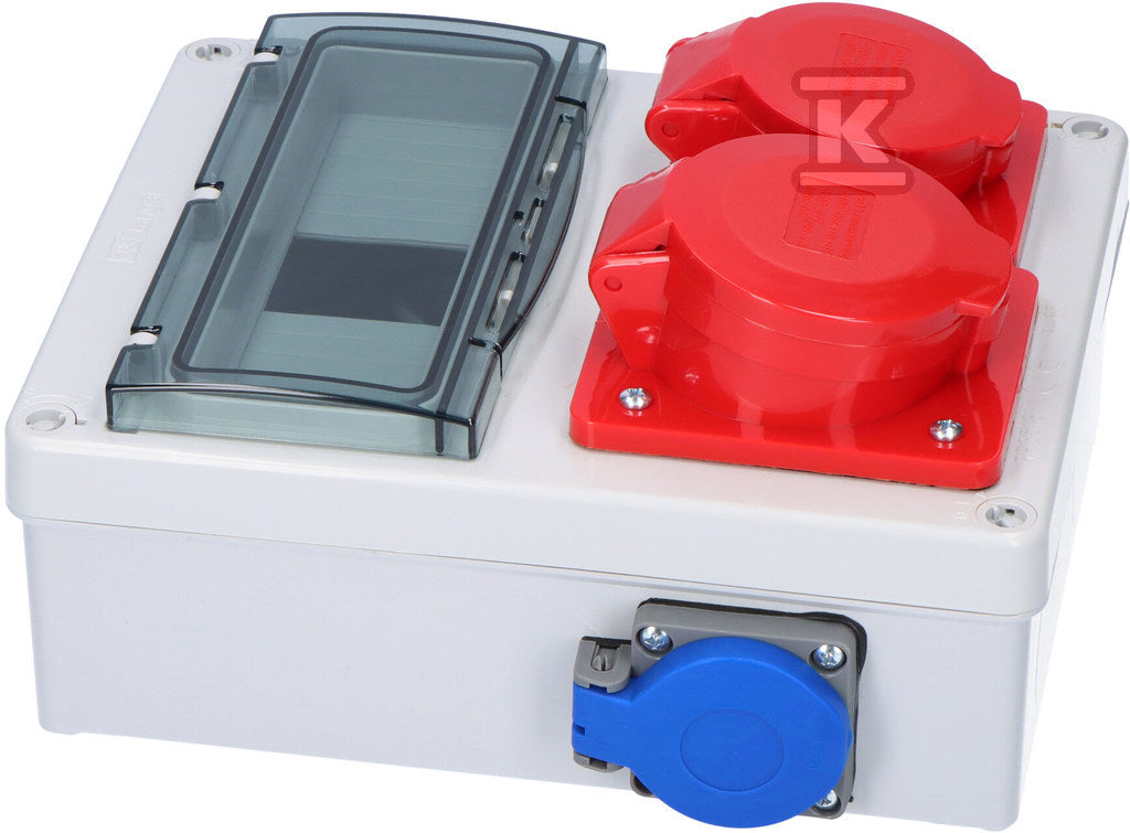 Rozdzielnica R-240 8M 16/5, 32/5, 2x230V ONNLINE POWER