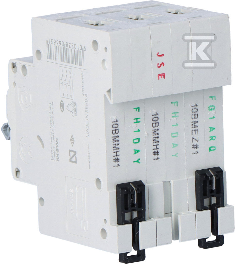 Wyłącznik nadprądowy 6kA HN-B10/3