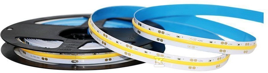 Taśma LED COB 512LED / 24V / CRI90+ A++ 12W / m VT-512 6000K / 1000lm