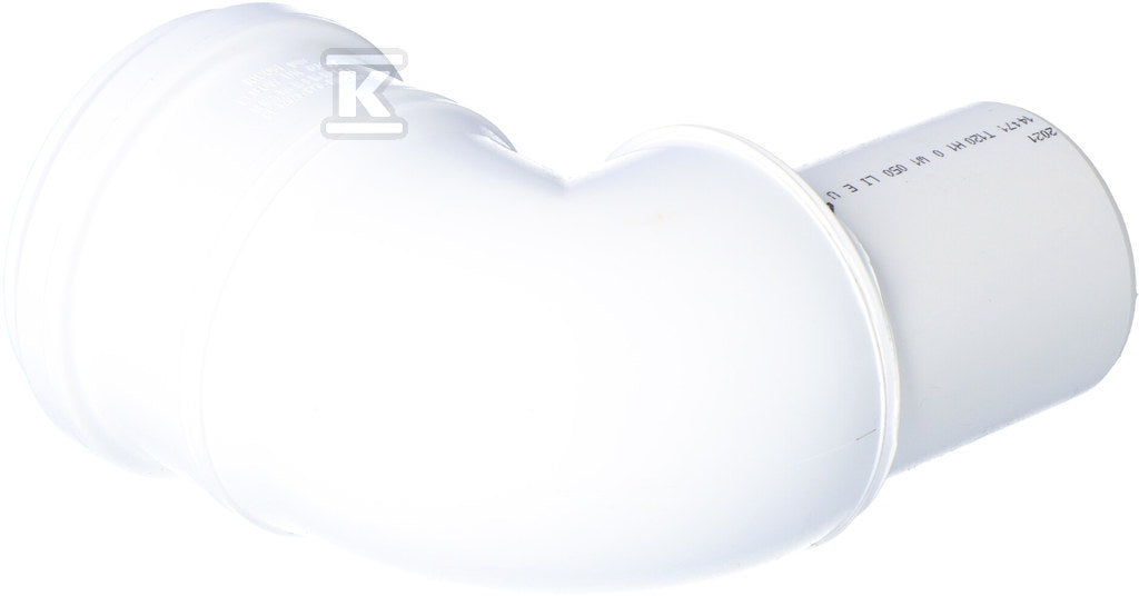 Kolano do systemów kominowych PP redukcyjne 87° DN60/80mm z uszczelką [EPDM] ONNLINE