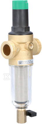 Filtr mini-plus z regulatorem ciśnienia, 1", z opłukiwaniem