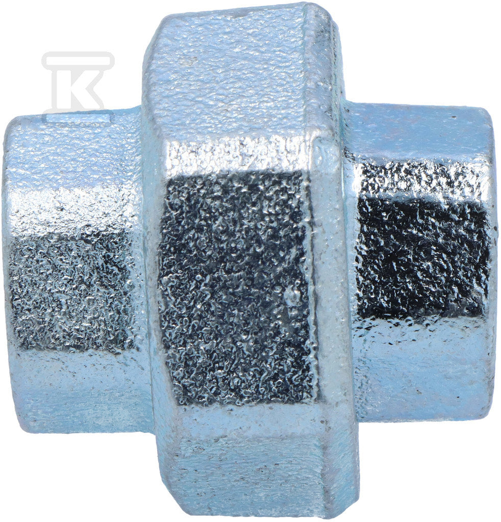 Śrubunek dwuzłączka prosta nakrętna 3/4" ocynk U1, NR 48, NR 330