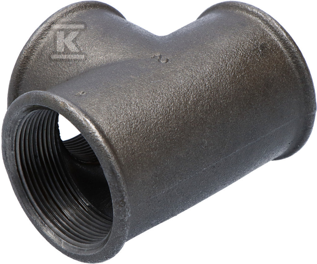 Trójnik nakrętny 2" czarny B1, NR25, NR 130
