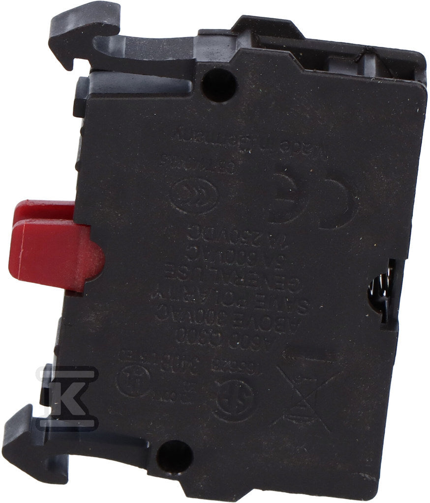 Element stykowy M22-K01 1R montowany do płyty czołowej