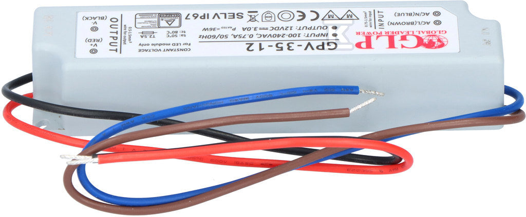 GLP zasilacz LED 12V 3A 35W