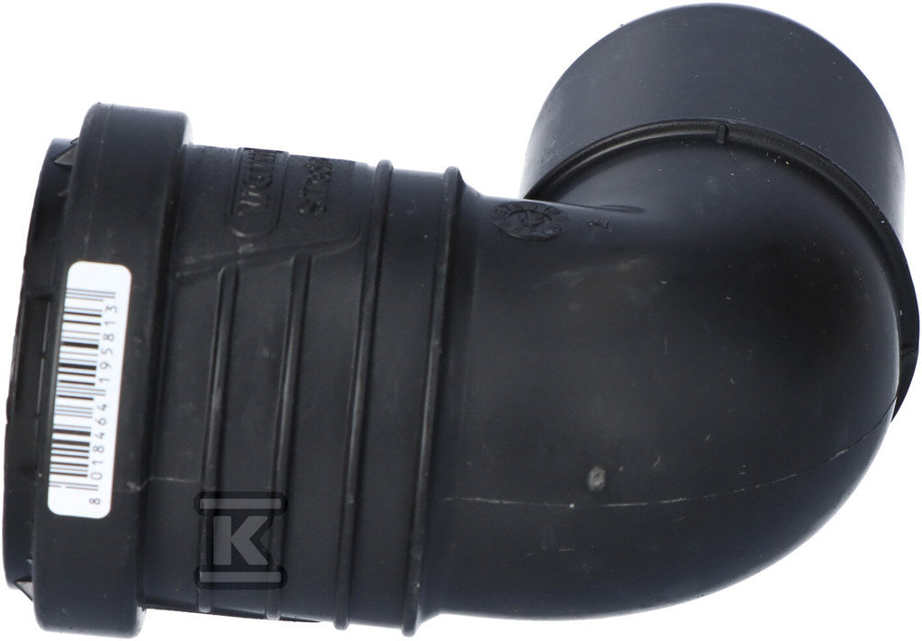 Kolano 50/87.5°, SITECH+ czarny