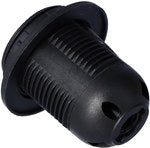 Oprawka termoplastyczna E-14-1 kołnierz,250Vczarna ONNLINE