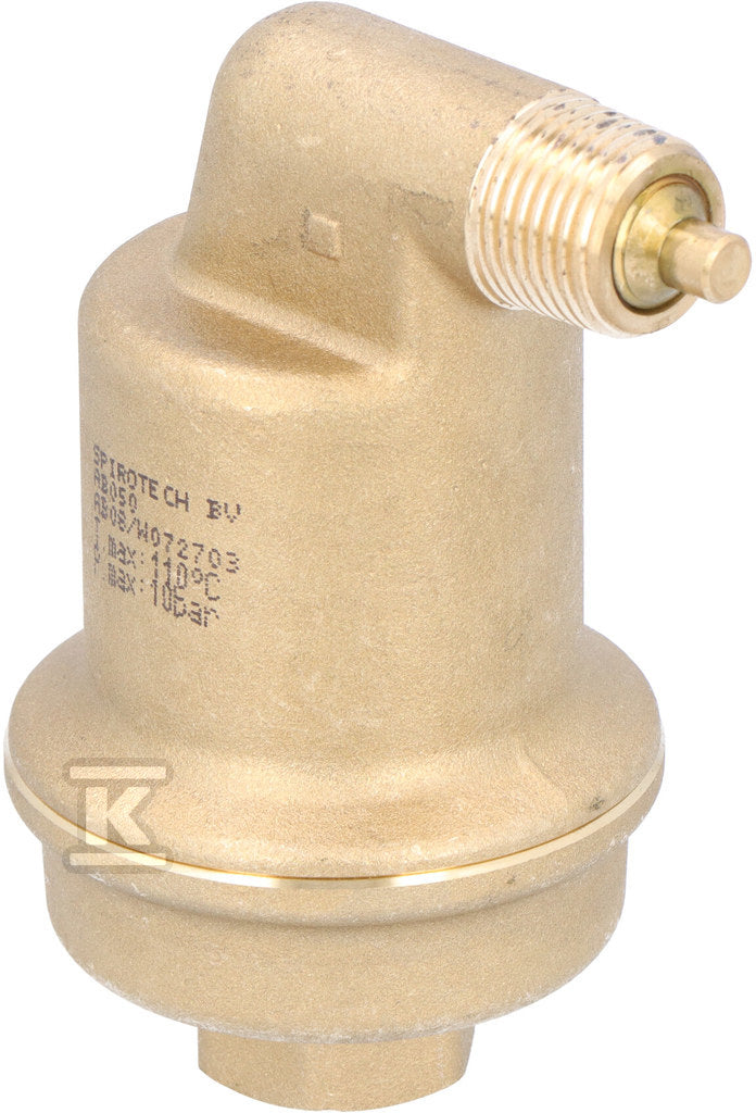 Odpowietrznik automatyczny Spirotop G 1/2", 10 bar, 110°C
