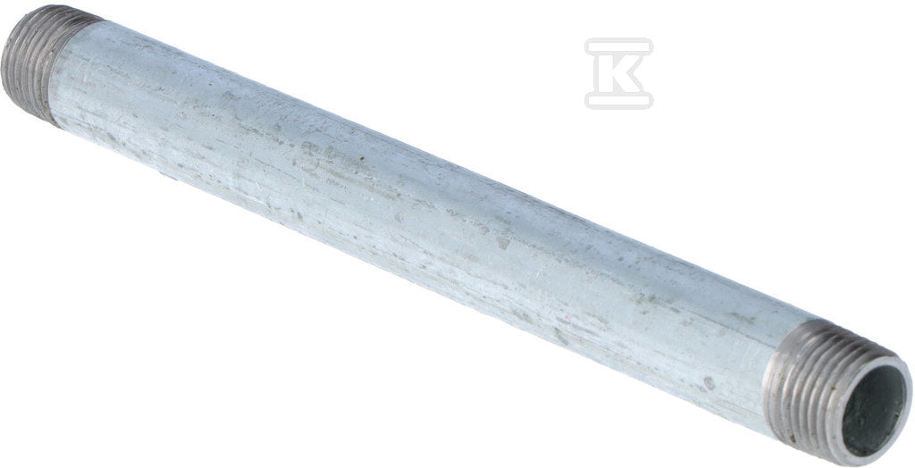 Sztucer stalowy ocynkowany 3/4" dł. 0.25m dwustronnie gwintowany