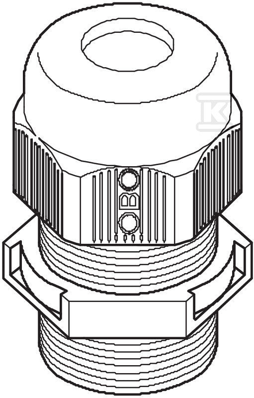 Dławik kablowy typ V-TEC VM20 LGR