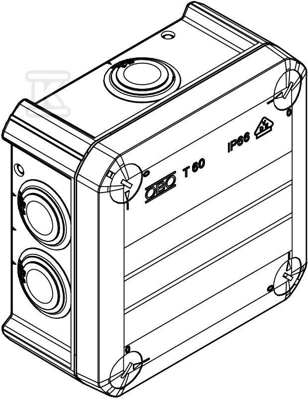 Puszka odgałęźna typ T 60