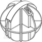 Końcówka ochronna odbl. typ ProtectionBall