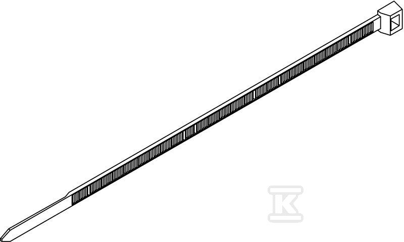 Opaska kablowa typ 565 4.8x300 WS