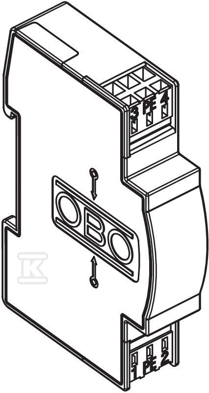 Bariera odgromowa 24V typ FLD 24