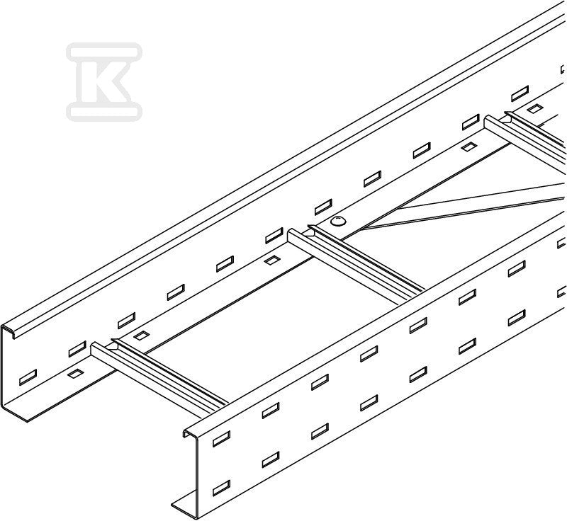 Drabina szerokorozp. WKLG 110/200/2,0 6M typ WKLG 1120 FS