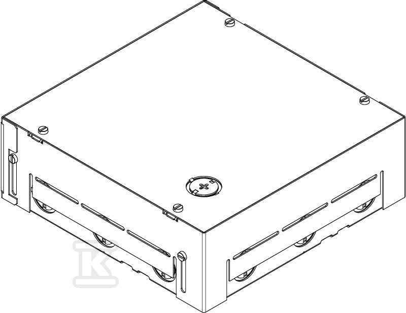Puszka podpodłogowa typ UDHOME BOX 4