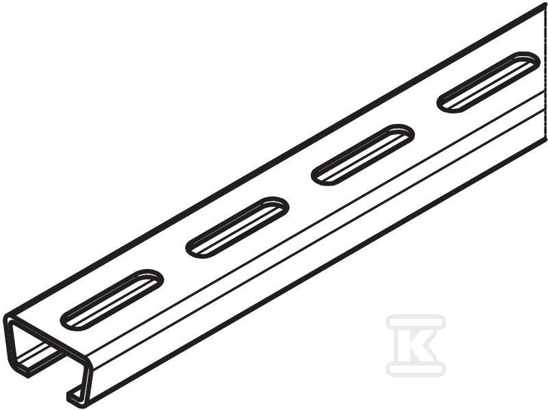 Szyna profilowa typ AMS3518P2000FS