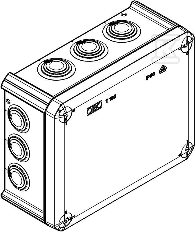 Puszka odgałęźna typ T 160