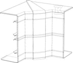 Naroże wewnętrzne, ruchome typ GK-IH53130RW