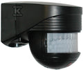 Czujnik ruchu LC-CLICK-200, czarny, natynkowy, zasięg 12m, zakres 200°, IP44
