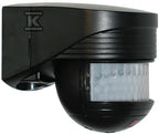 Czujnik ruchu LC-CLICK-200, czarny, natynkowy, zasięg 12m, zakres 200°, IP44