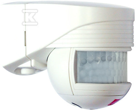 Czujnik ruchu LC-CLICK-200 biały, natynkowy, zasięg 12m, zakres 200°, IP44