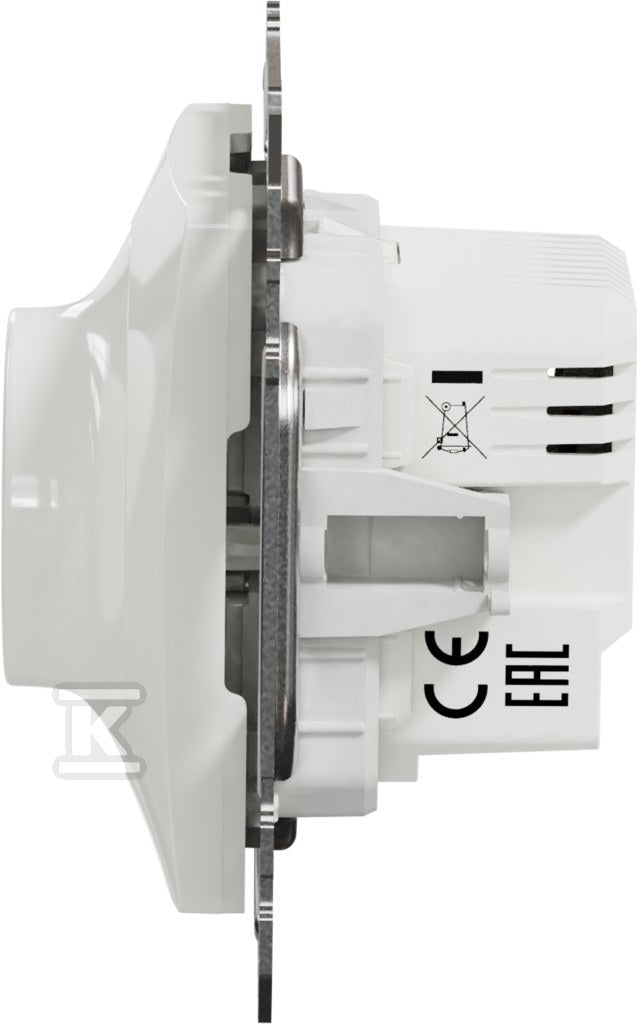 Ściemniacz LED obrotowy RC/RL, biały SEDNA DESIGN
