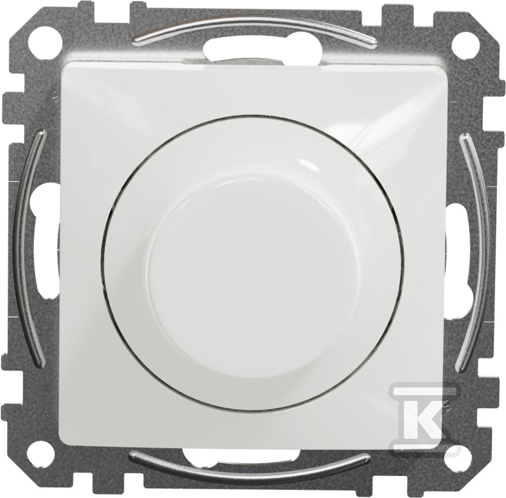 Ściemniacz LED obrotowy RC/RL, biały SEDNA DESIGN